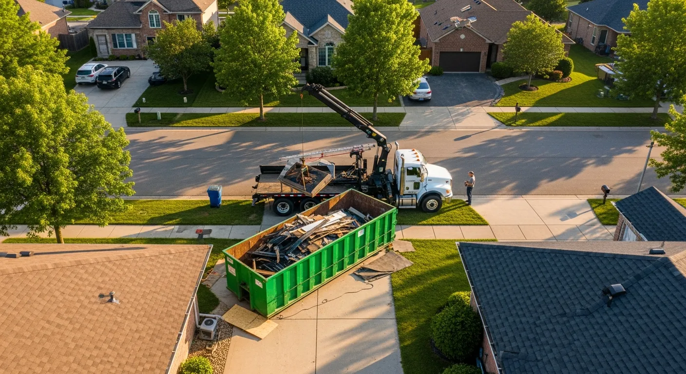 Dumpster Rental Business Automation in 2026: Sizing, Two-Event Scheduling, and Tonnage